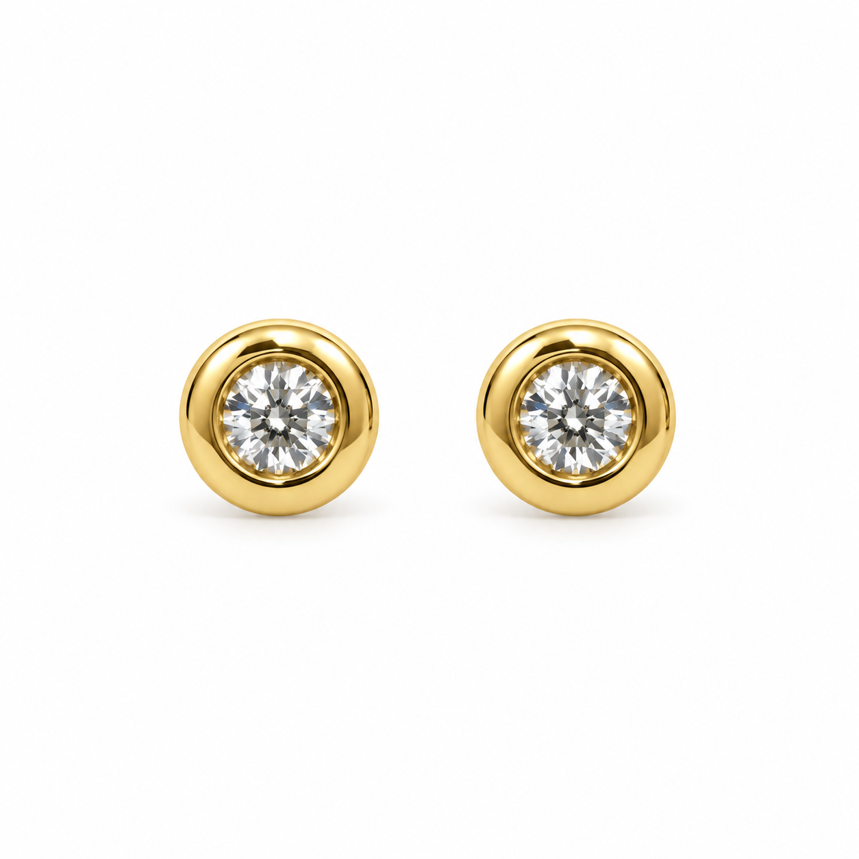 Arracades amb diamant · 0,20 ct · Or de 18 kt
