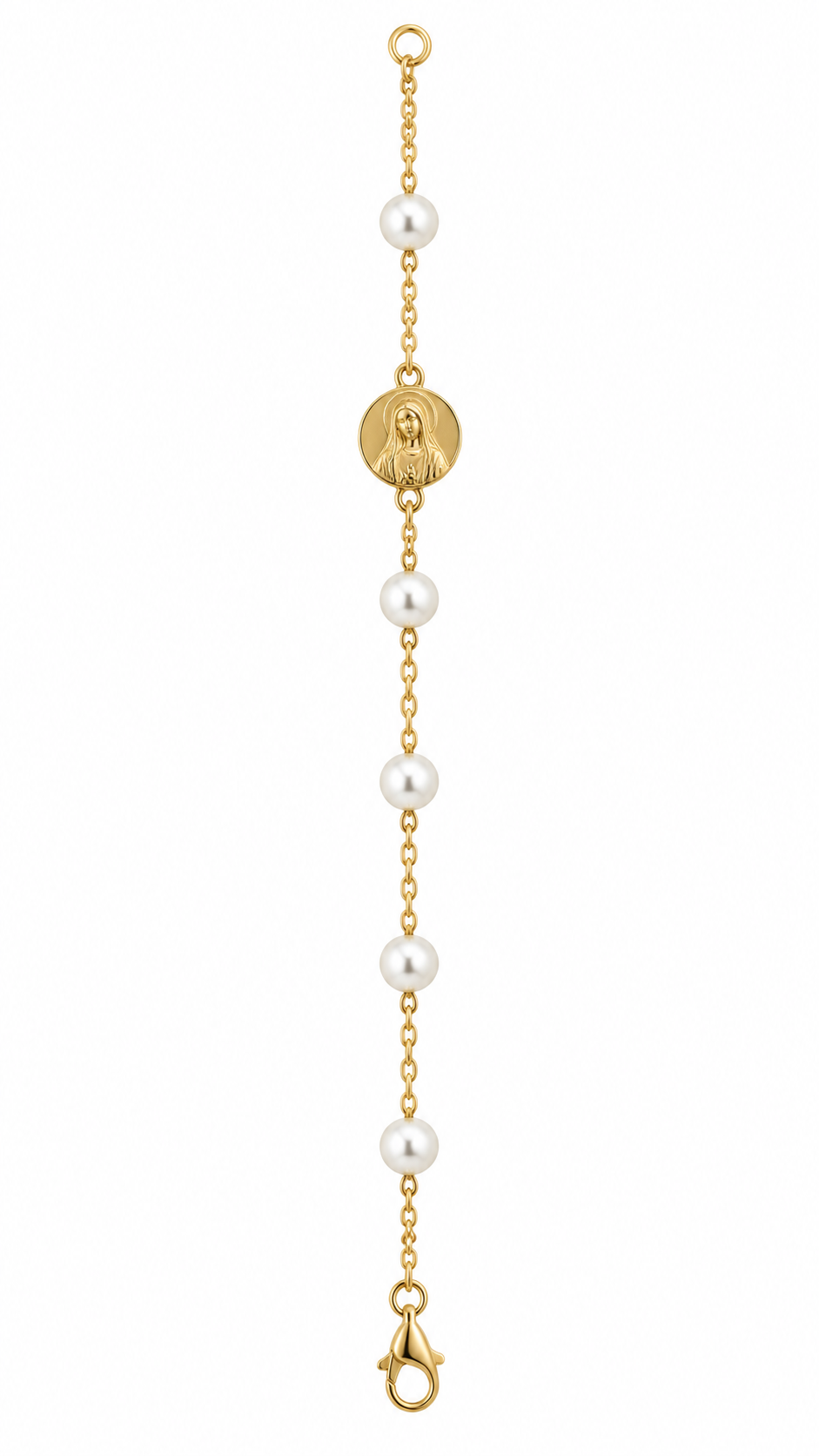 Polsera amb perles · Or de 18 kt