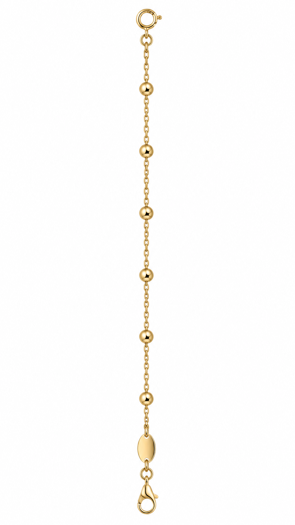 Polsera de boles · Or de 18 kt