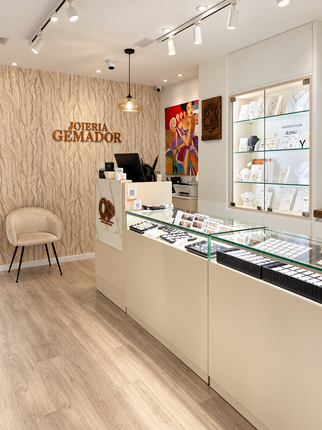 Interior de Joieria Gemador a Andorra la Vella